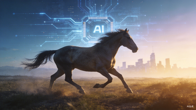 睹马思人,AI拐点已至,在最具决定性的一年里一马当先